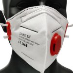 (Solo Pack) FFP3 Fold Flat Particulate Face Mask by Shine Ya